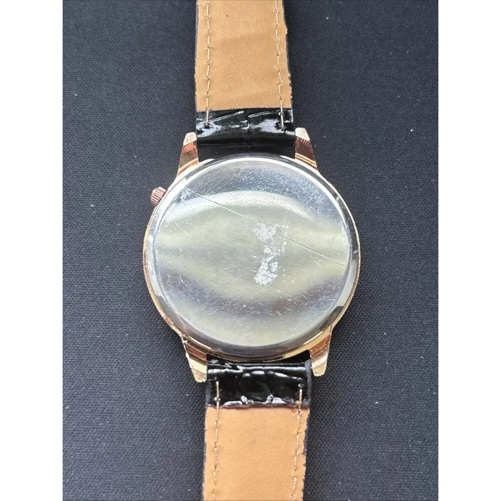 Rose Gold Tone Butterfly Dial Women’s Quartz Watch